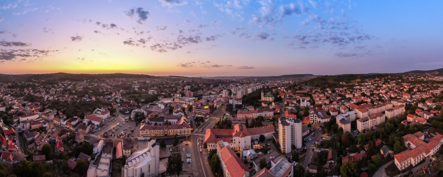 Aerial View - Zalau municipality